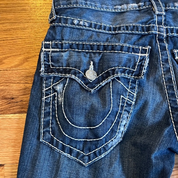 True Religion Indigo Denim with Contrast Stitching - Picture 5 of 7